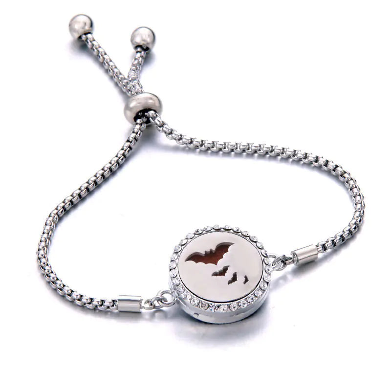 Titanium Steel Essential Oil Aromatherapy Bracelet
