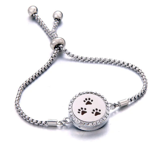Titanium Steel Essential Oil Aromatherapy Bracelet