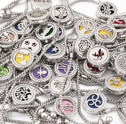 Titanium Steel Essential Oil Aromatherapy Bracelet